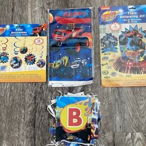 Blaze and the Monster Machines Party Decoration Set (BRAND NEW)